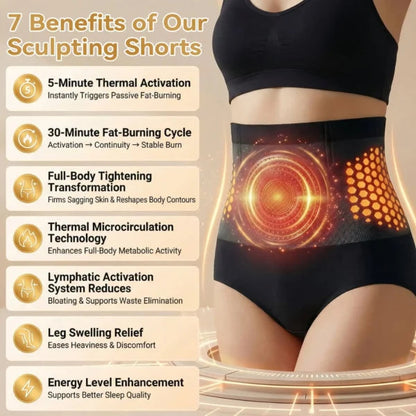 2026 HOT SALE95K+ SOLD!Thermogenic Tummy Control Shorts – 30‑min daily wear, activates warmth & boosts circulation. Supports firmer, smoother contour. No gym needed. A smart shapewear choice. 👵✨
